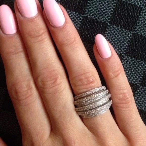 NEW💍Princess Cut 6.4 CT Diamond 925 Silver Ring - Picture 4 of 7